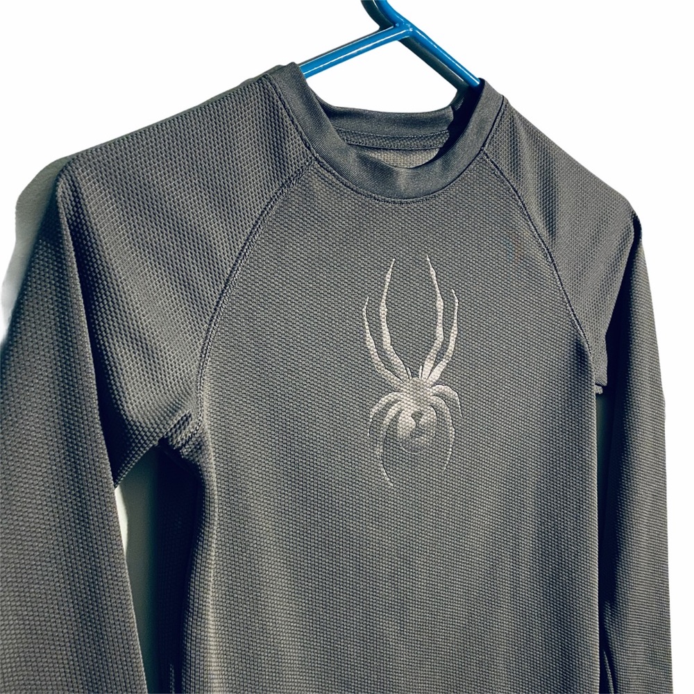 SPYDER Boy’s Moisture Wicking Long Sleeve SM 8 - Picture 3 of 9